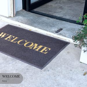 Ứng-dụng-thảm-chùi-chân-chống-trượt-Welcome-màu-xám