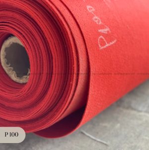 Thảm-nỉ-P-100-màu-đỏ-tươi