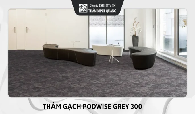 Thảm gạch Podwise Grey 300