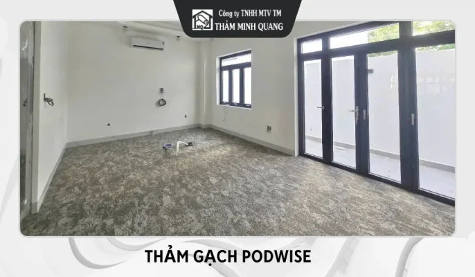 Thảm gạch Podwise giá tốt dành cho Khách sạn, Văn phòng, Casino