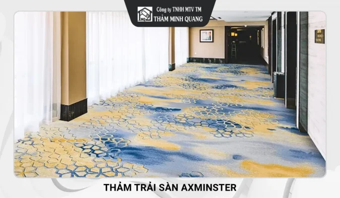 Thảm trải sàn Axminster cho hành lang 